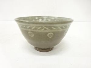 京焼　原清和造　三嶋茶碗